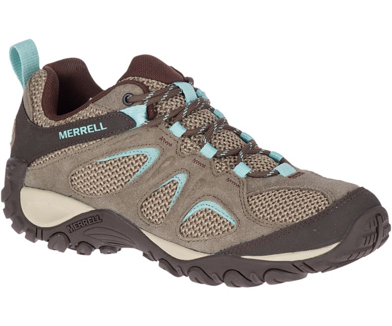 Merrell Yokota 2 Naisten Vaelluskengät Ruskea Vaaleansininen | 35833W-1HB