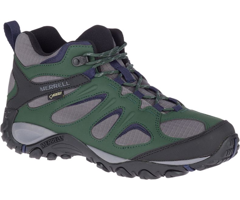 Merrell Yokota 2 Urheilu Mid GORE-TEX® Miesten Vaelluskengät Vihreä | 38705M-2HG