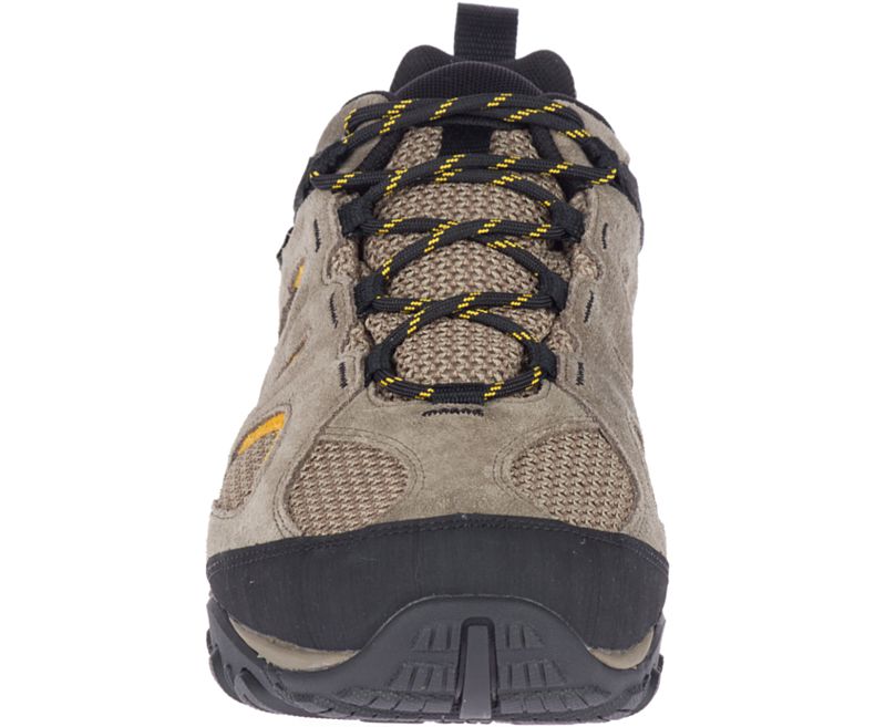 Merrell Yokota 2 Vedenpitävät Miesten Vaelluskengät Beige Mustat | 35420M-2WB