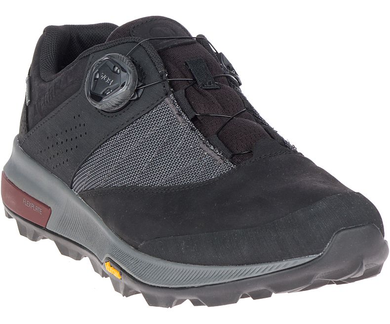 Merrell Zion Boa GORE -TEX® Miesten Vaelluskengät Mustat | 41230M-2HB