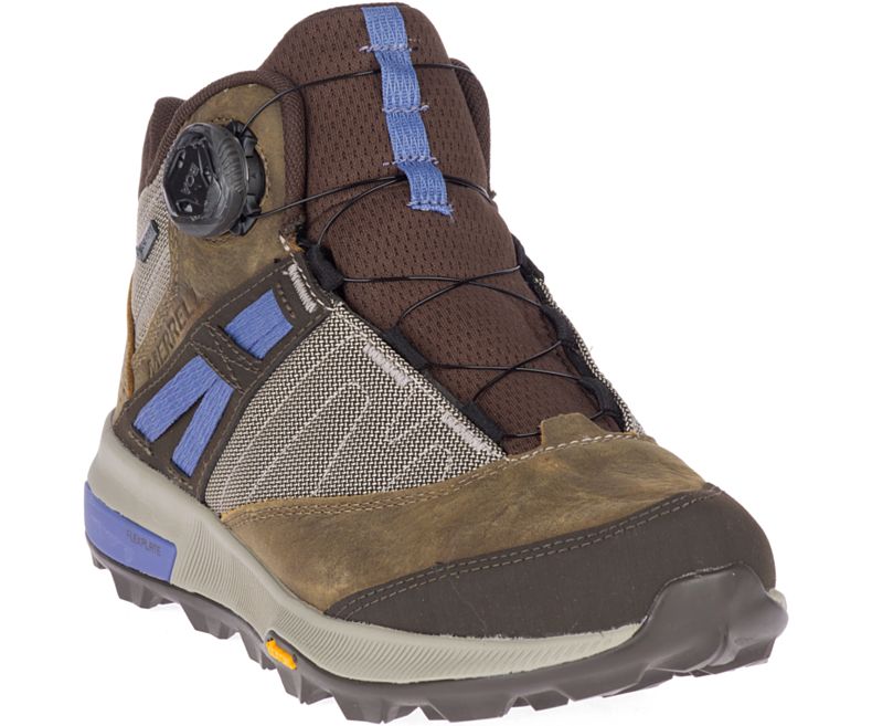 Merrell Zion Boa Mid GORE -TEX® Naisten Vaelluskengät Ruskea | 41233W-1HB