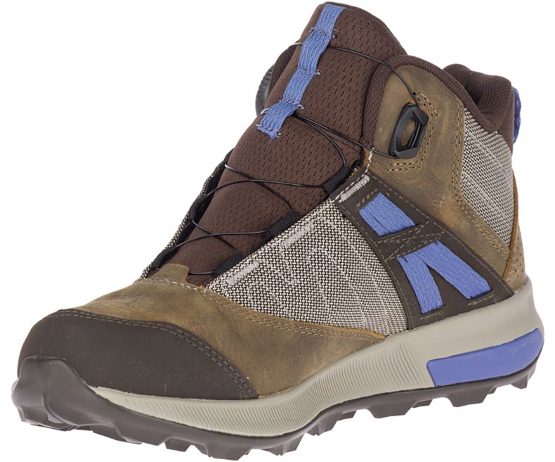 Merrell Zion Boa Mid GORE -TEX® Naisten Vaelluskengät Ruskea | 41233W-1HB