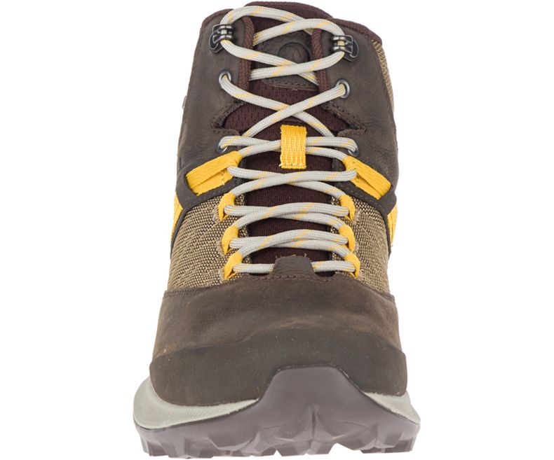 Merrell Zion Mid Vedenpitävät Miesten Vaelluskengät Ruskea | 40759M-2WC