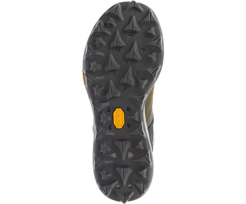 Merrell Zion Mid Vedenpitävät Naisten Vaelluskengät Tummanoliivinvihreä | 40758W-1HD