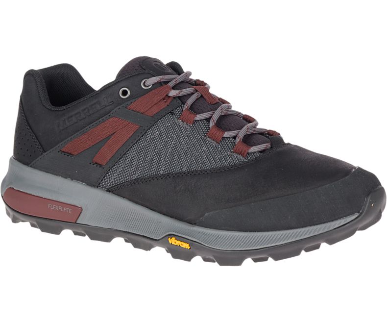 Merrell Zion Miesten Vaelluskengät Mustat | 40763M-2HB