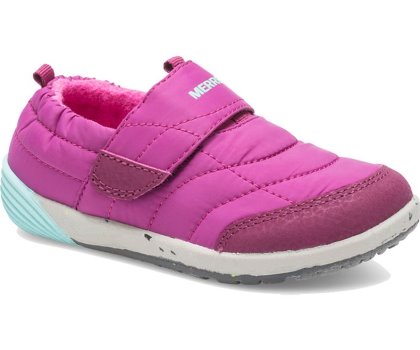 Merrell Bare Steps® Hut Moc Lasten Vapaa-ajan Kengät Pinkki | 40861B-1CR