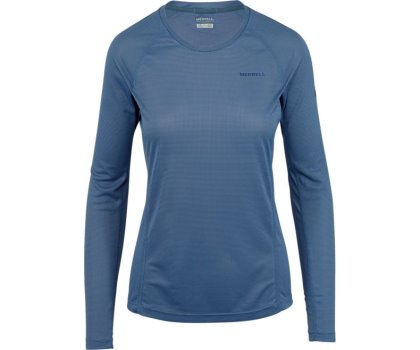 Merrell Entrada II Long Sleeve Tech Tee Naisten Pitkähihaiset Paidat Violetit | 32892W-1LP