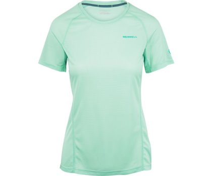 Merrell Entrada II Lyhyt Sleeve Tech Tee Naisten Lyhythihaiset Paidat Vihreä | 32891W-1SG