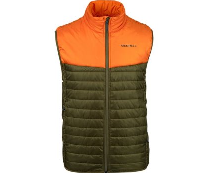 Merrell Entrada Insulated Vest Miesten Liivit Oliivinvihreä | 37556M-2VO