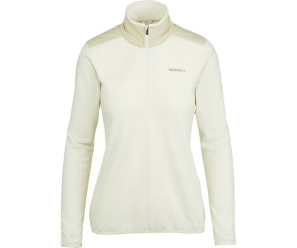 Merrell Flux Kevyet Hybridi 1/4 Zip Fleece Naisten Kevyet Takit Kerma | 39224W-1LA