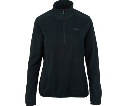 Merrell Flux Kevyet Hybridi 1/4 Zip Fleece Naisten Kevyet Takit Mustat | 39224W-1LB