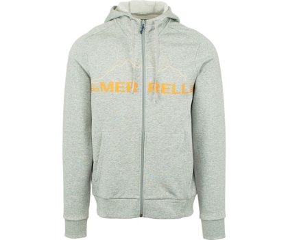 Merrell Horizon Full Zip Hoodie Miesten Kevyet Takit Harmaat | 41185M-2LG