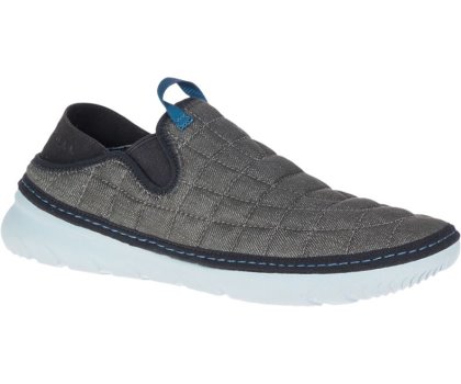 Merrell Hut Moc Miesten Slip On Kengät Mustat | 40803M-2SB