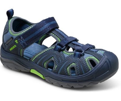 Merrell Hydro Sandal Lasten Sandaalit Laivastonsininen Vihreä | 26222K-2SN