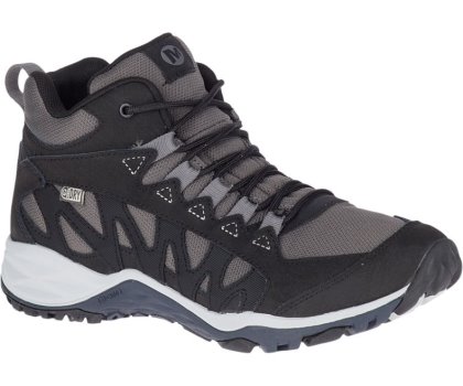 Merrell Lulea Mid Vedenpitävät Naisten Vaelluskengät Mustat | 41506W-1HB