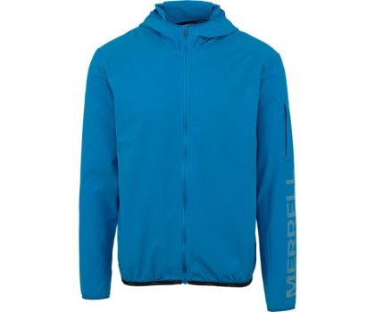 Merrell MQM Ultralite Insulated Full Zip Hoodie Miesten Kevyet Takit Sininen | 37559M-2LA