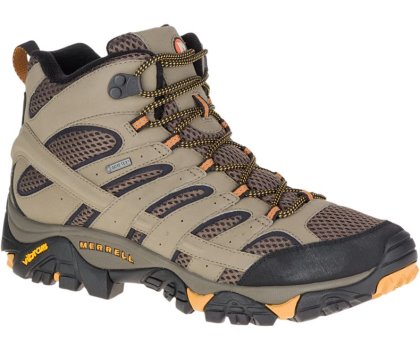 Merrell Moab 2 Mid GORE -TEX® Leveät Leveys Miesten Vaelluskengät Oliivinvihreä | 27836M-2WO