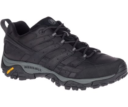 Merrell Moab 2 Prime Leveät Leveys Miesten Vaelluskengät Mustat | 41317M-2HB