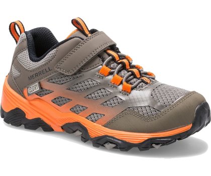 Merrell Moab FST Low A/C Vedenpitävät Sneaker Lasten Saappaat Ruskea Oranssi | 33215K-2SB