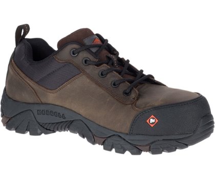 Merrell Moab Rover Pitsi Comp Varvas Työ Shoe Miesten Työkengät Tummanruskea | 31152M-2WD