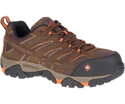 Merrell Moab Vertex Vent Comp Varvas Työ Shoe Miesten Työkengät Suklaa | 38746M-2WC