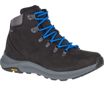 Merrell Ontario Mid Vedenpitävät Miesten Vaelluskengät Mustat | 35911M-2HB