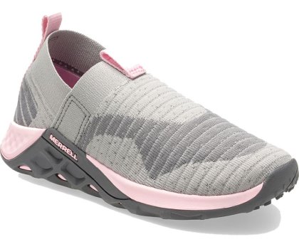 Merrell Range Lasten Vapaa-ajan Kengät Harmaat Pinkki | 38694K-1CG