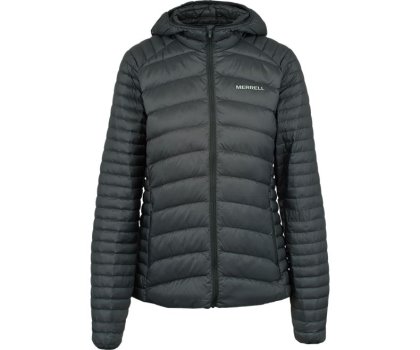 Merrell Ridgevent Thermo Hoody Naisten Raskaat Takit Mustat | 42853W-1HB