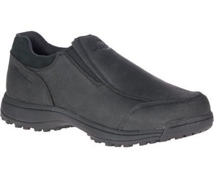 Merrell Sutton Moc AC+ Pro Työ Shoe Miesten Työkengät Mustat | 41324M-2WB