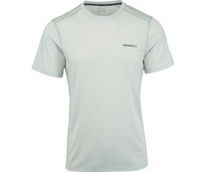 Merrell Tencel® Lyhyt Sleeve Tee with drirelease® Fabric Miesten Lyhythihaiset Paidat Vaaleansininen | 32858M-2SL