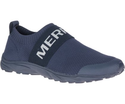 Merrell Tirana Laceless Miesten Vapaa-ajan Kengät Laivastonsininen | 36267M-2CN