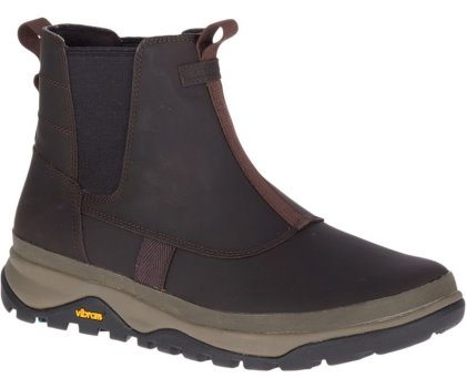 Merrell Tremblant 6" Polar Vedenpitävät Ice+ Miesten Vaelluskengät Tummanruskea | 35129M-2HD